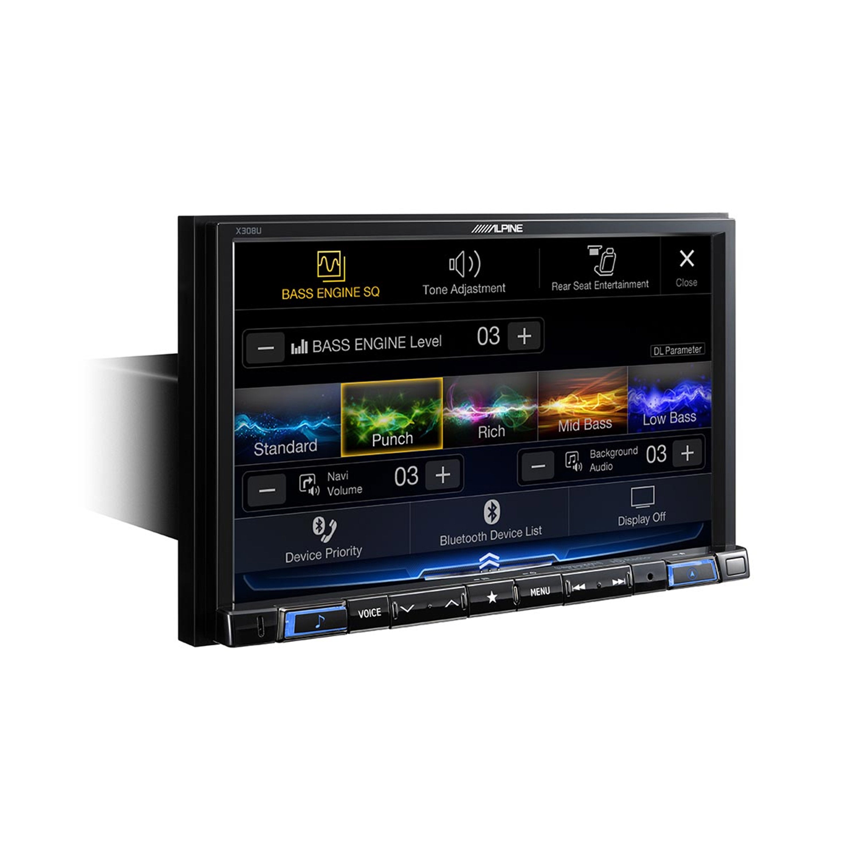 Alpine X308U 8