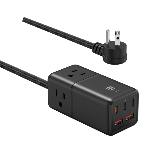Ultralink Noir 8-in-1 Portable Charger with GaN Technology (Max 75W Ou