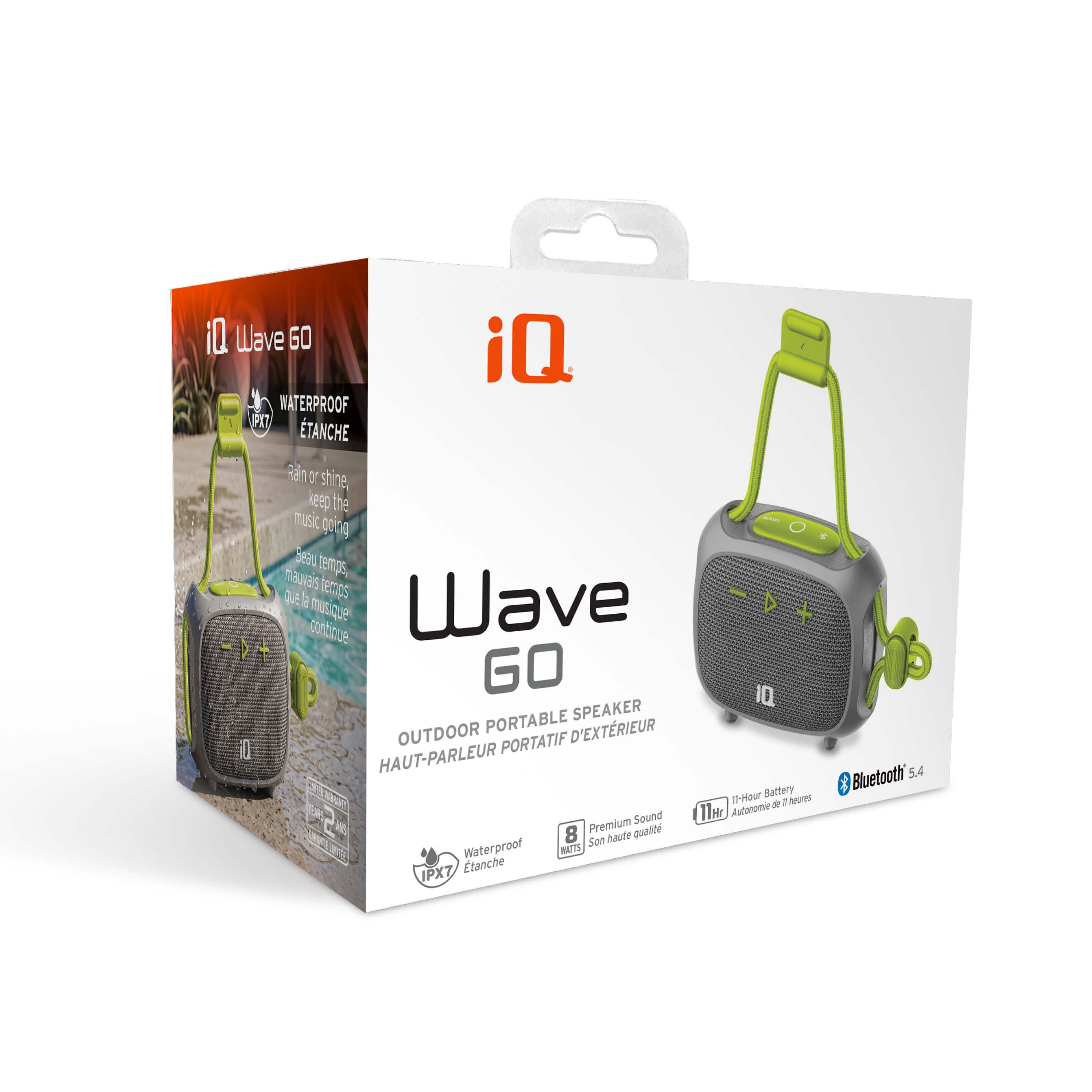 iQ Wave Go Outdoor Portable Speaker