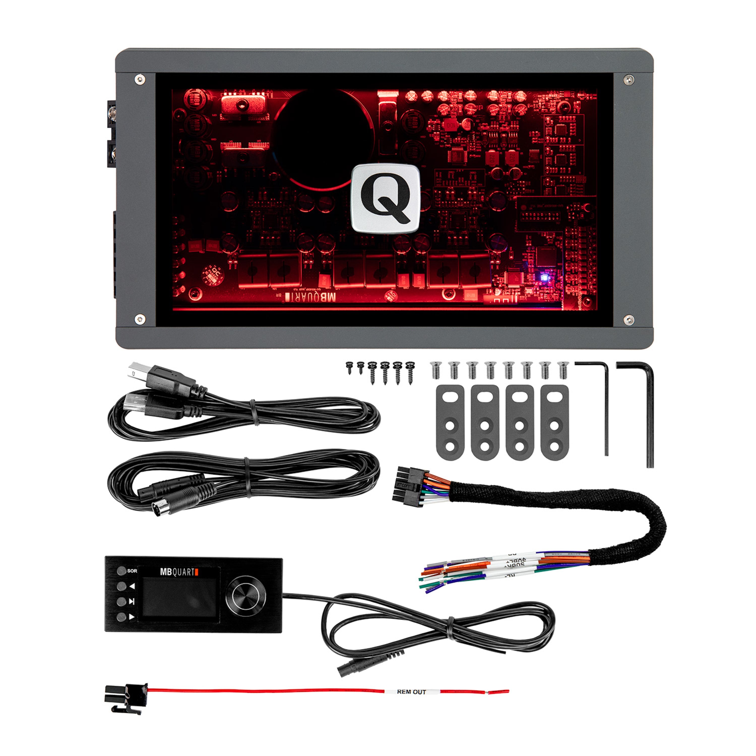 MB Quart QA1-900.6D Q-Series 900 Watt 6-Channel DSP Amplifier