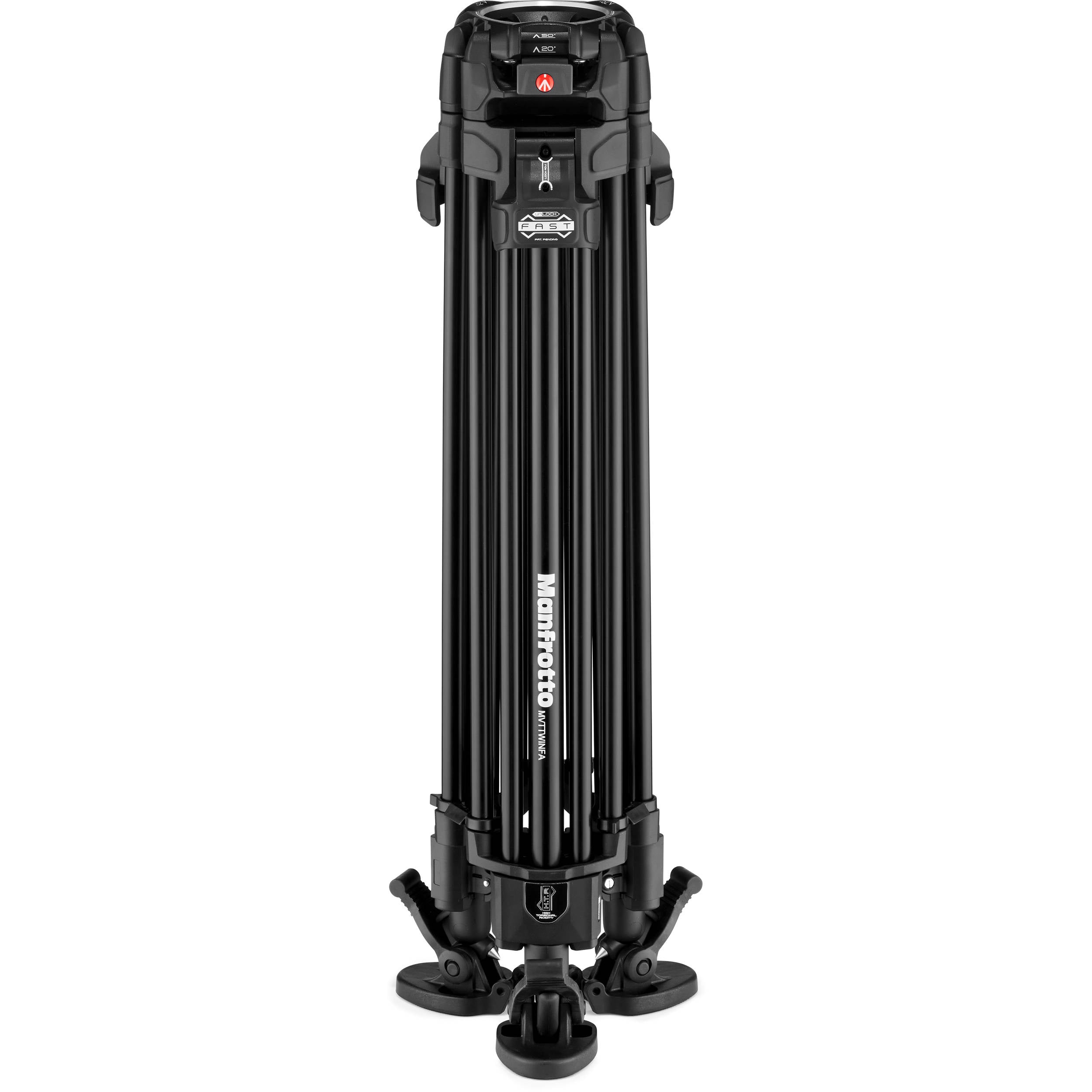 Manfrotto 509 Fluid Video Head & Fast Twin Leg Alu