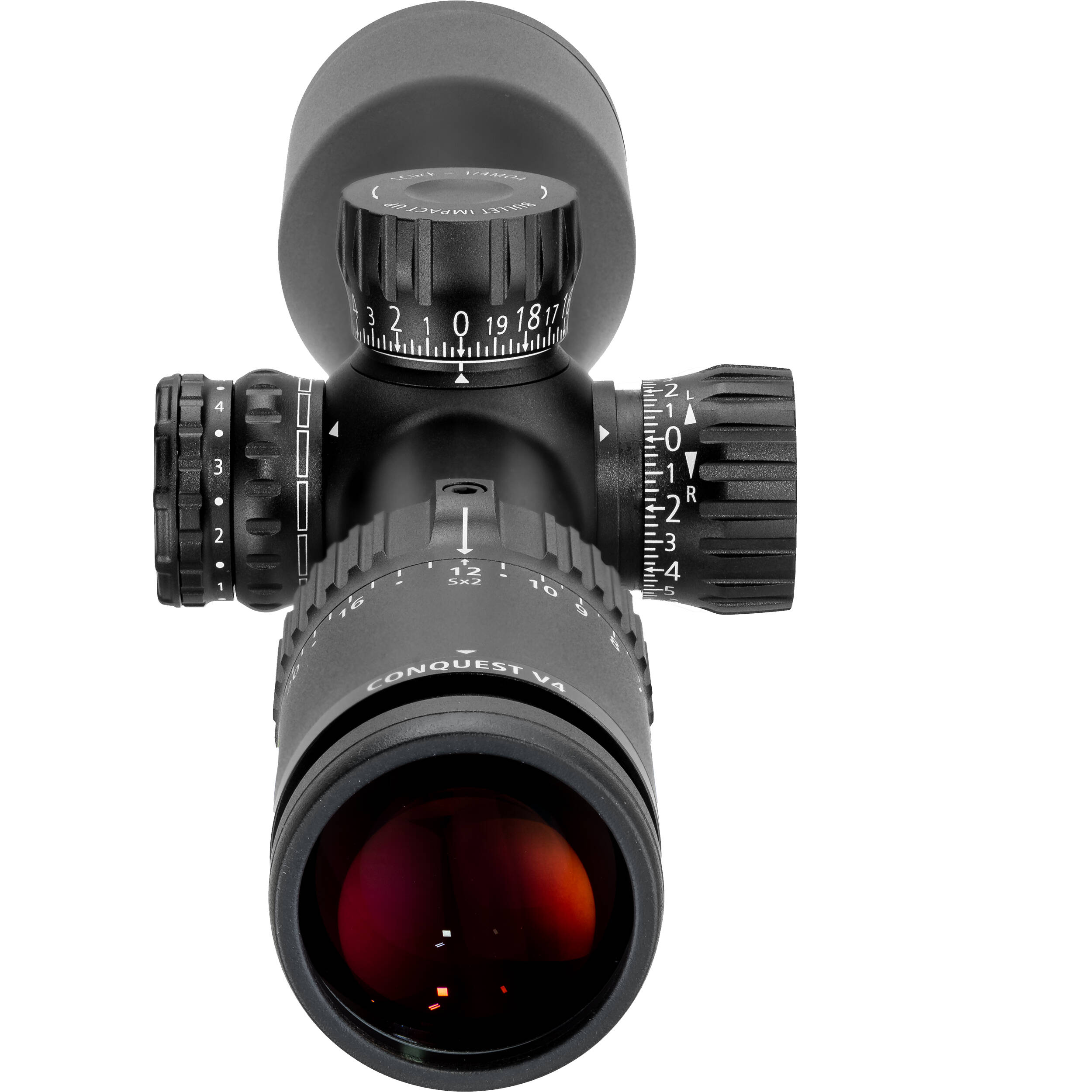 Zeiss Conquest V4 6-24X50 W/ #89 ZMOAi - 20 Illuminated Ballistic Reticle