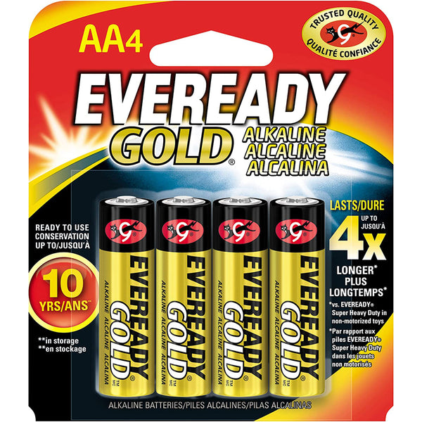 Eveready Gold Aa Batteries