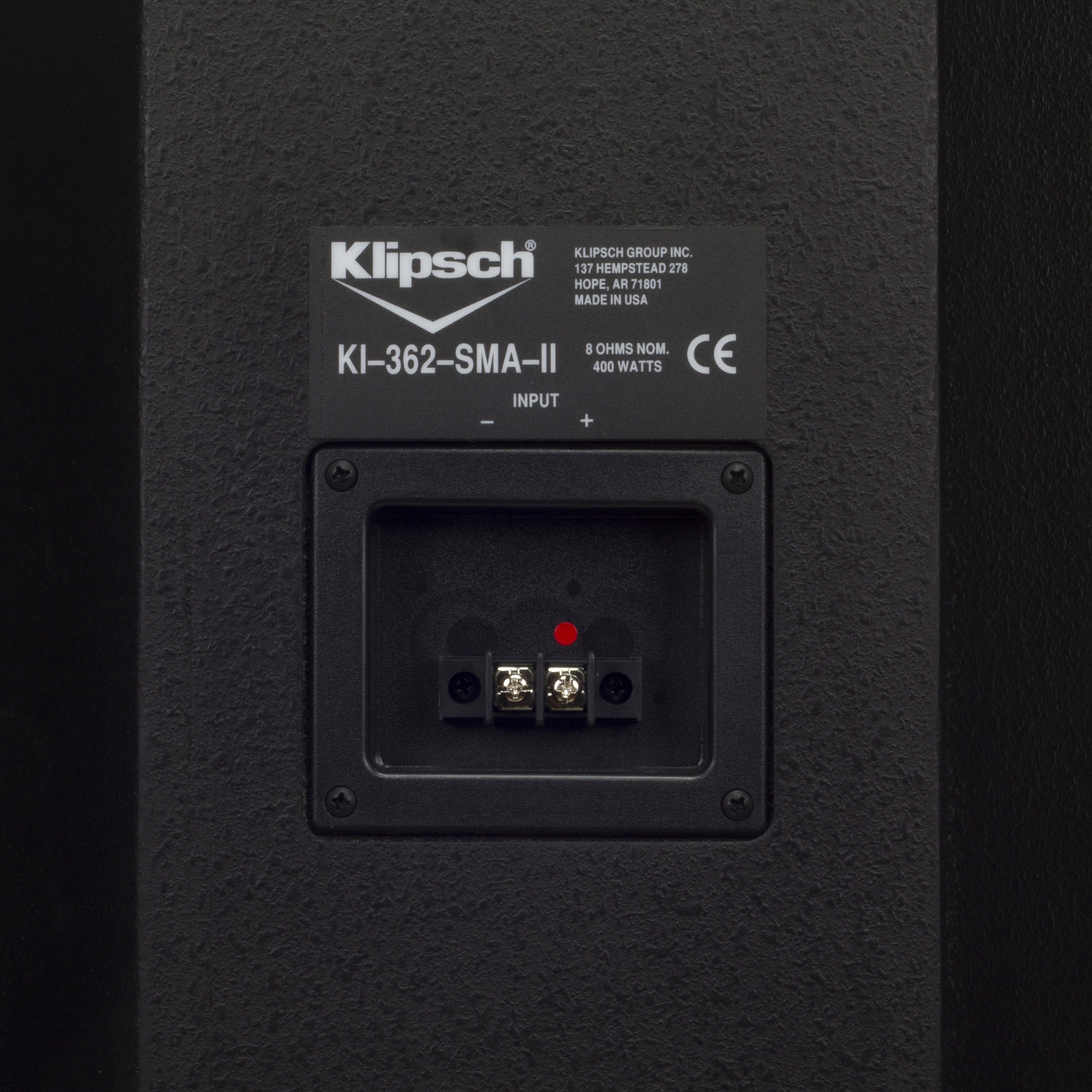 Klipsch KI-362-SMA-II Trapezoidal 15" 3-Way Commercial Loudspeaker