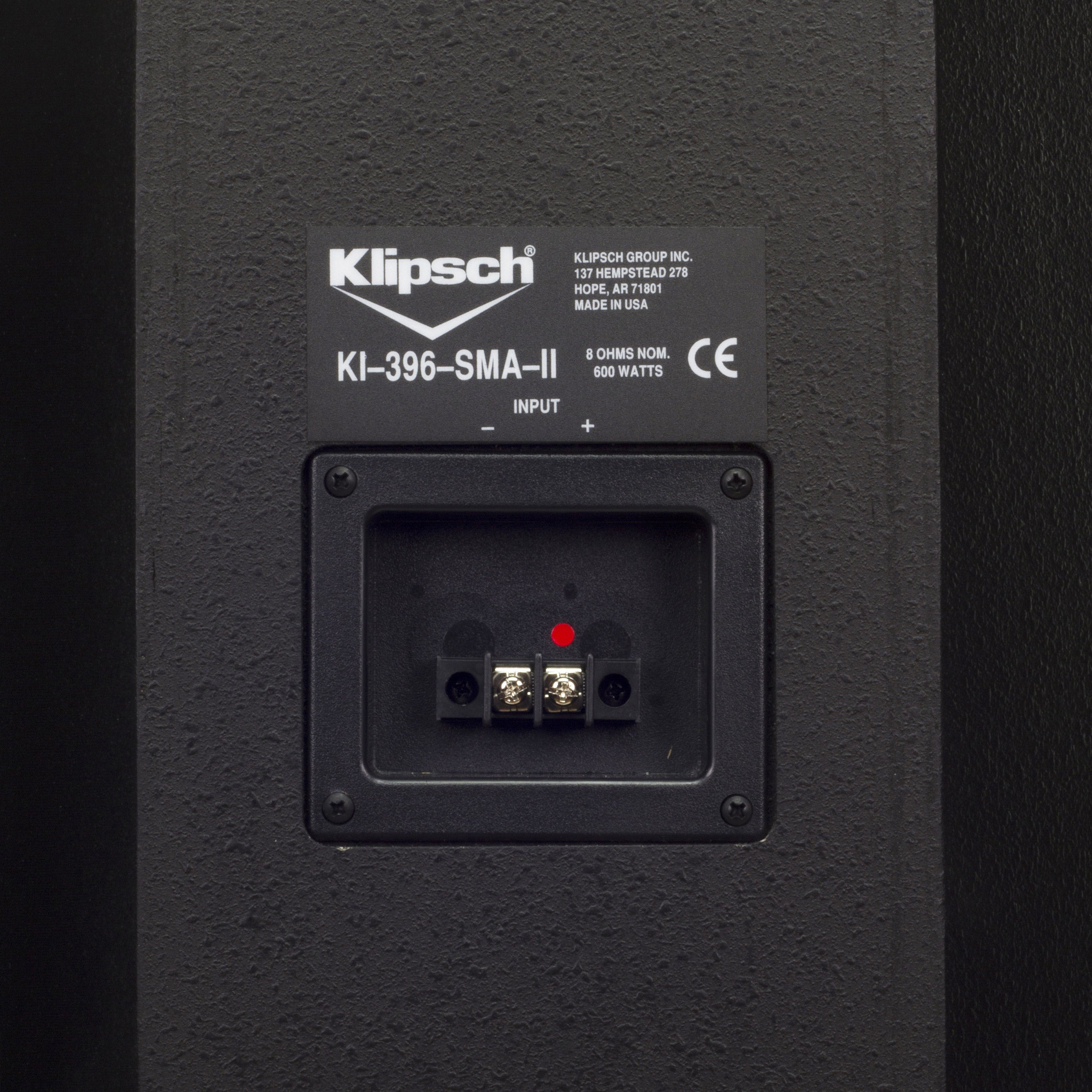 Klipsch KI-396-SMA-II High Output 15" 2-Way Commercial Loudspeaker (Single)